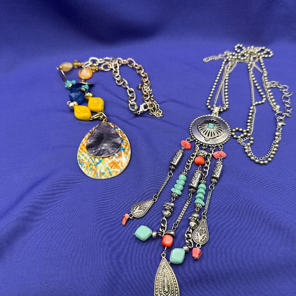 Set:  2 Ruby Rd. Colorful Necklaces - Picture 15 of 15